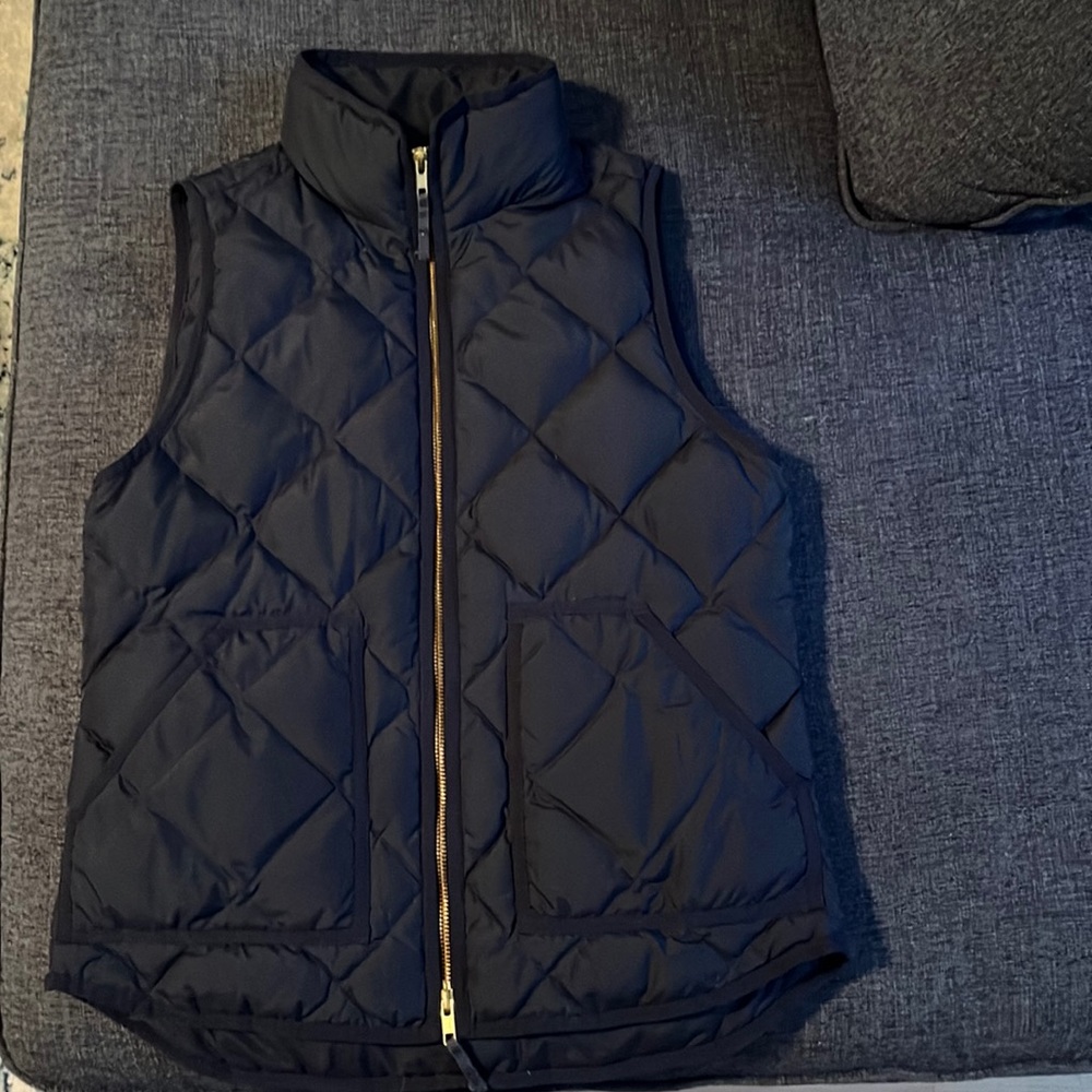 JCrew Navy Blue Vest